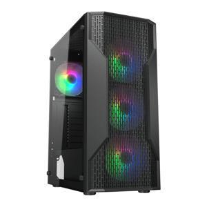 CASE GAMING COUGAR MX110 RGB NEGRO (NO FUENTE) 100% Nuevo