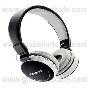 AUDIFONO CON MICROFONO  DIADEMA BLUETOOTH MS-881 ROJO 