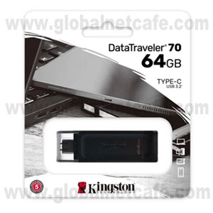 MEMORIA  USB-C  64GB  KINGSTON 100% Nuevo